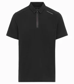 Porsche Design Active Polo Shirt Black Flash Sale