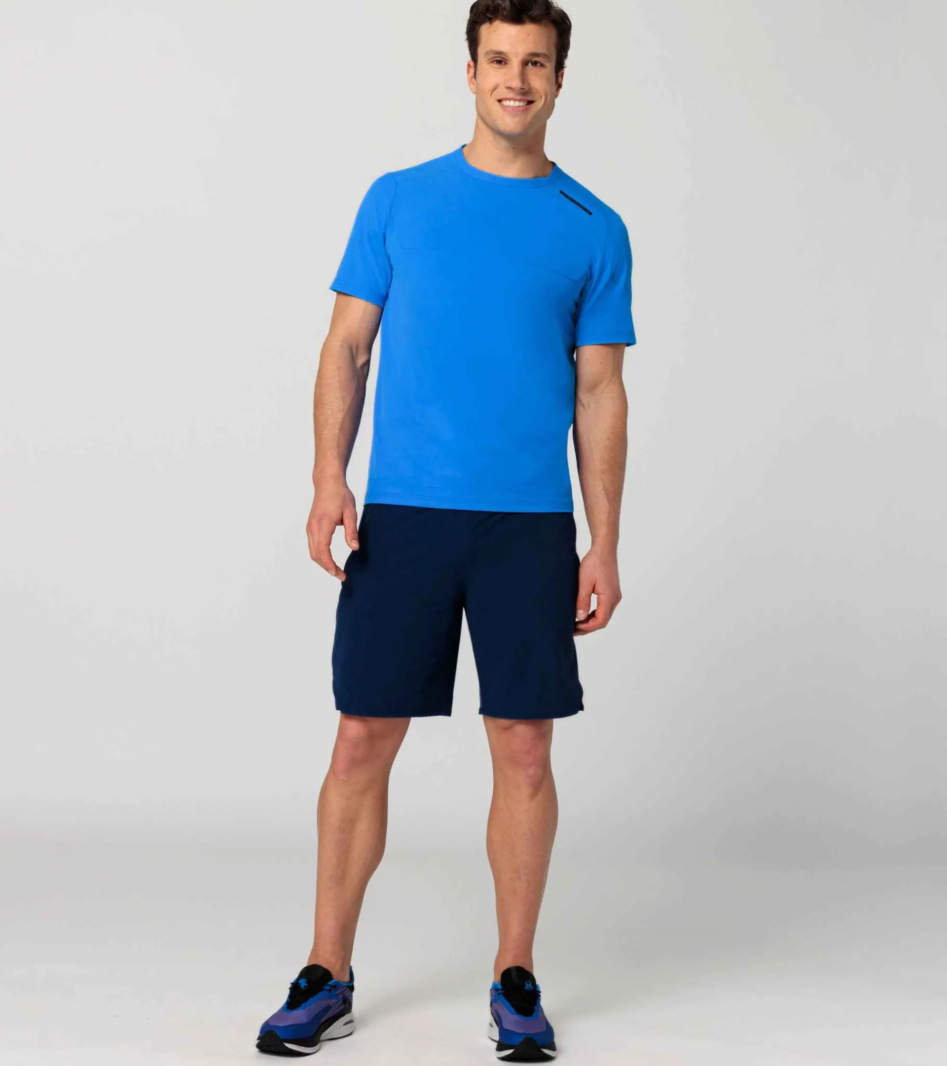 Porsche Design Active T-Shirt Ultra Blue New