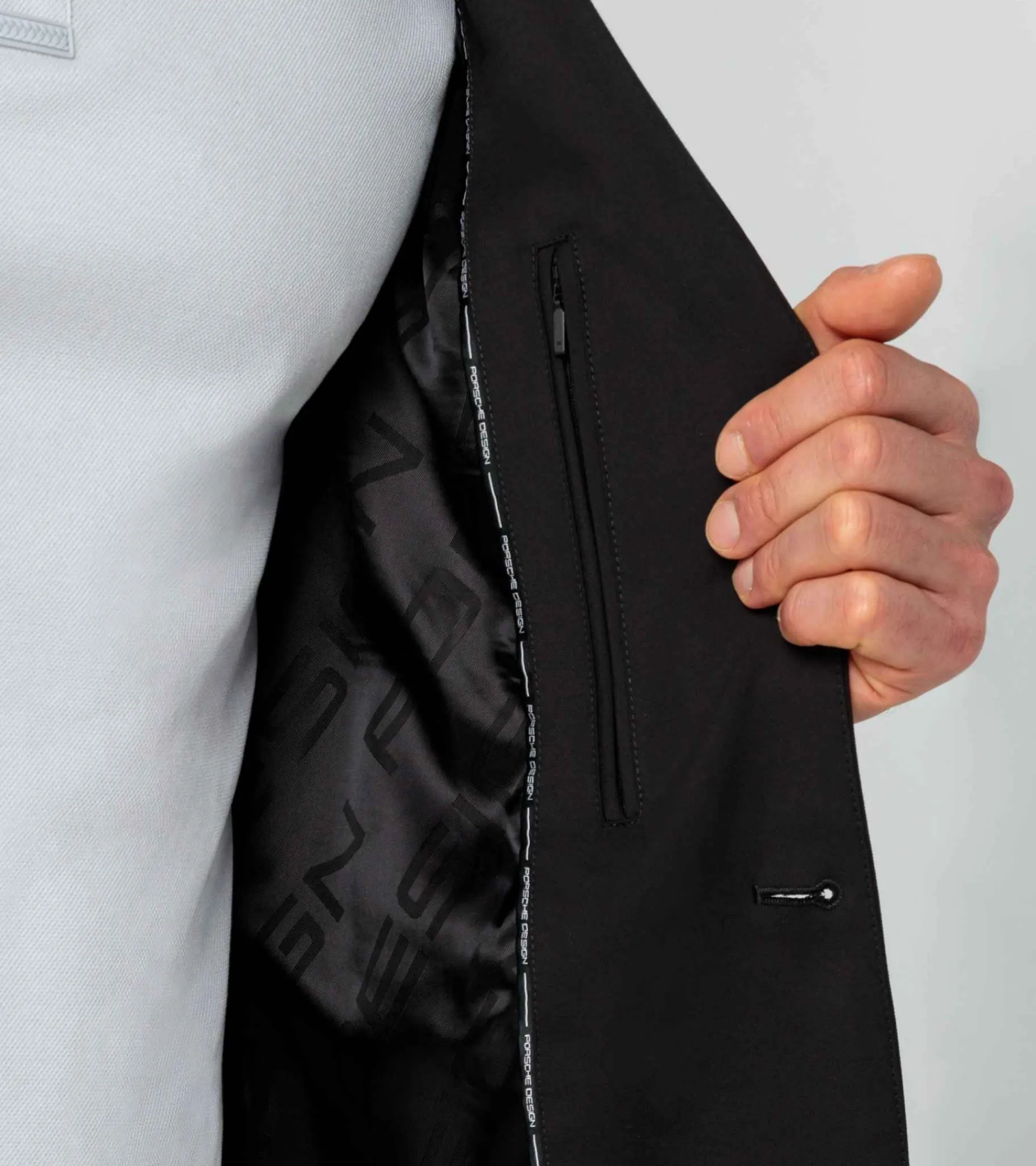 Porsche Design Athleisure Blazer Jet Black Flash Sale