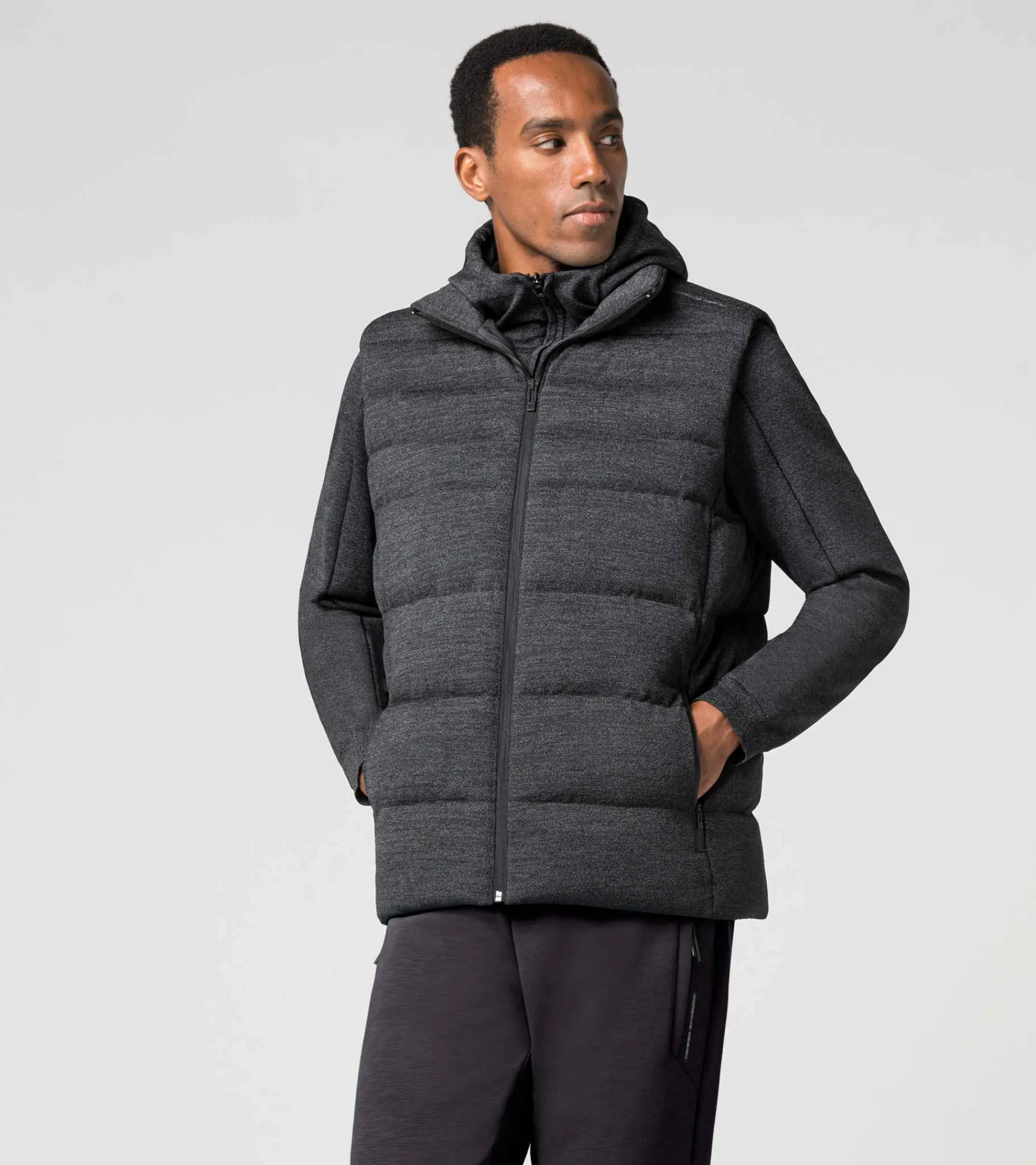 Porsche Design Colete Refletor Acolchoado Jet Black Best Sale