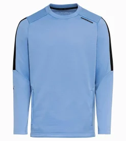 Porsche Design Crew Neck Sweater Blissful Blue Sale