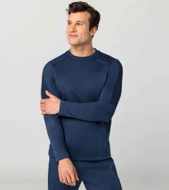 Porsche Design Crew Neck Sweater Persian Blue Store