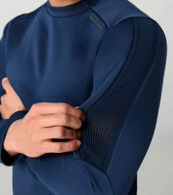 Porsche Design Crew Neck Sweater Persian Blue Store