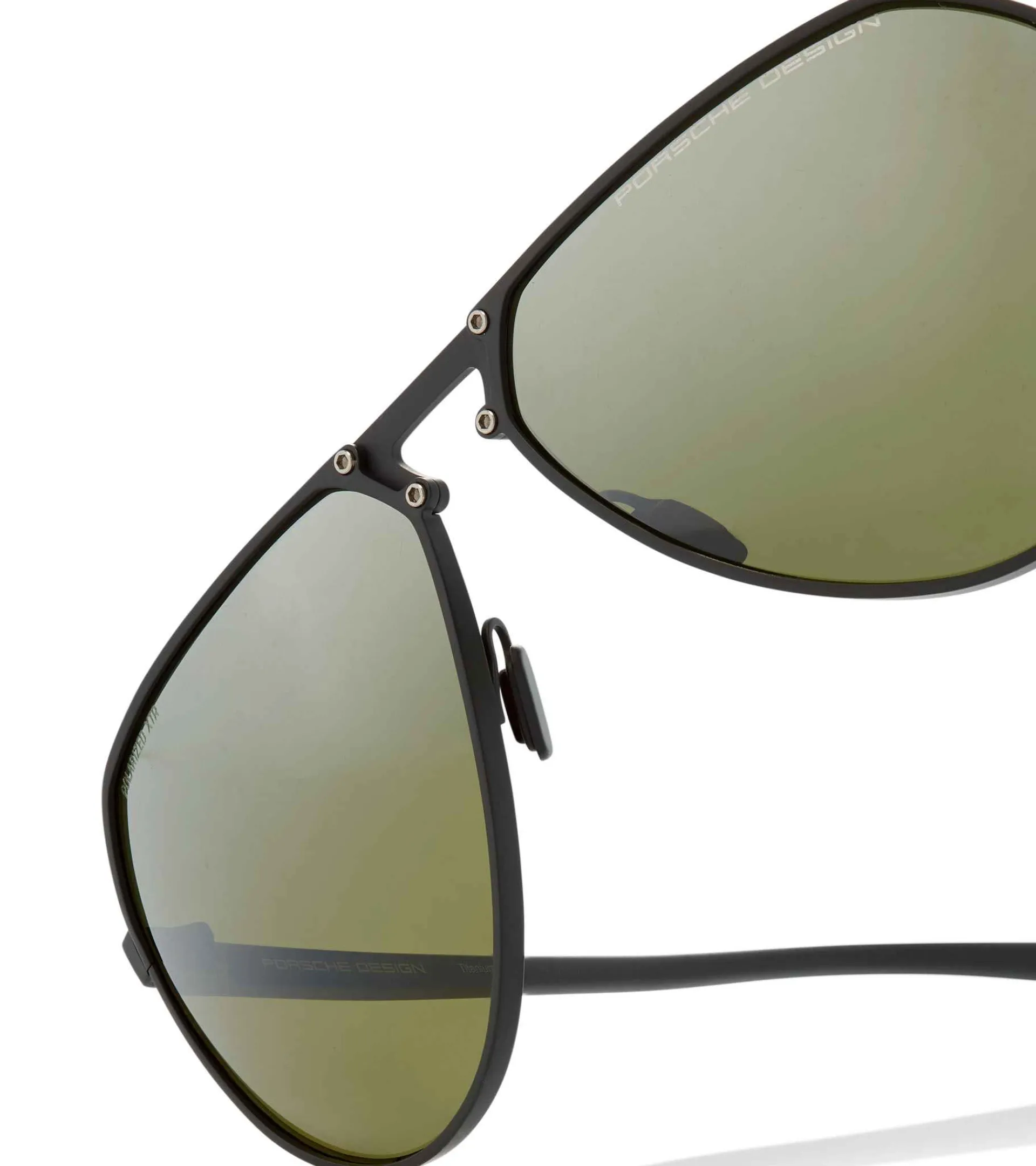 Porsche Design Óculos De Sol P´8938 (A) Black New