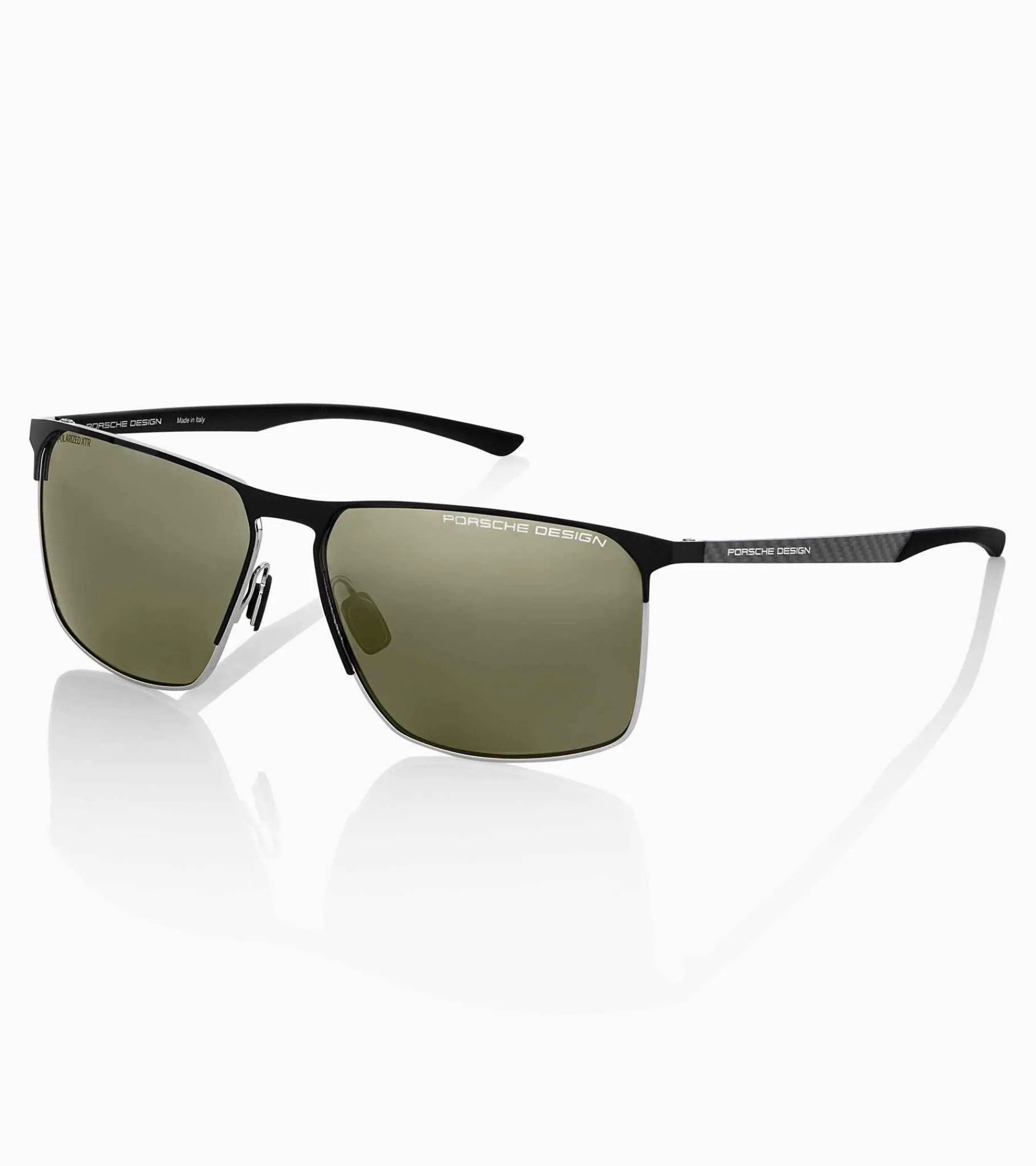 Porsche Design Óculos De Sol P´8964 (A) Black, Palladium New