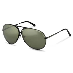Porsche Design Óculos De Sol P´8478 (Do) Black Matt, Lens Olive Sale