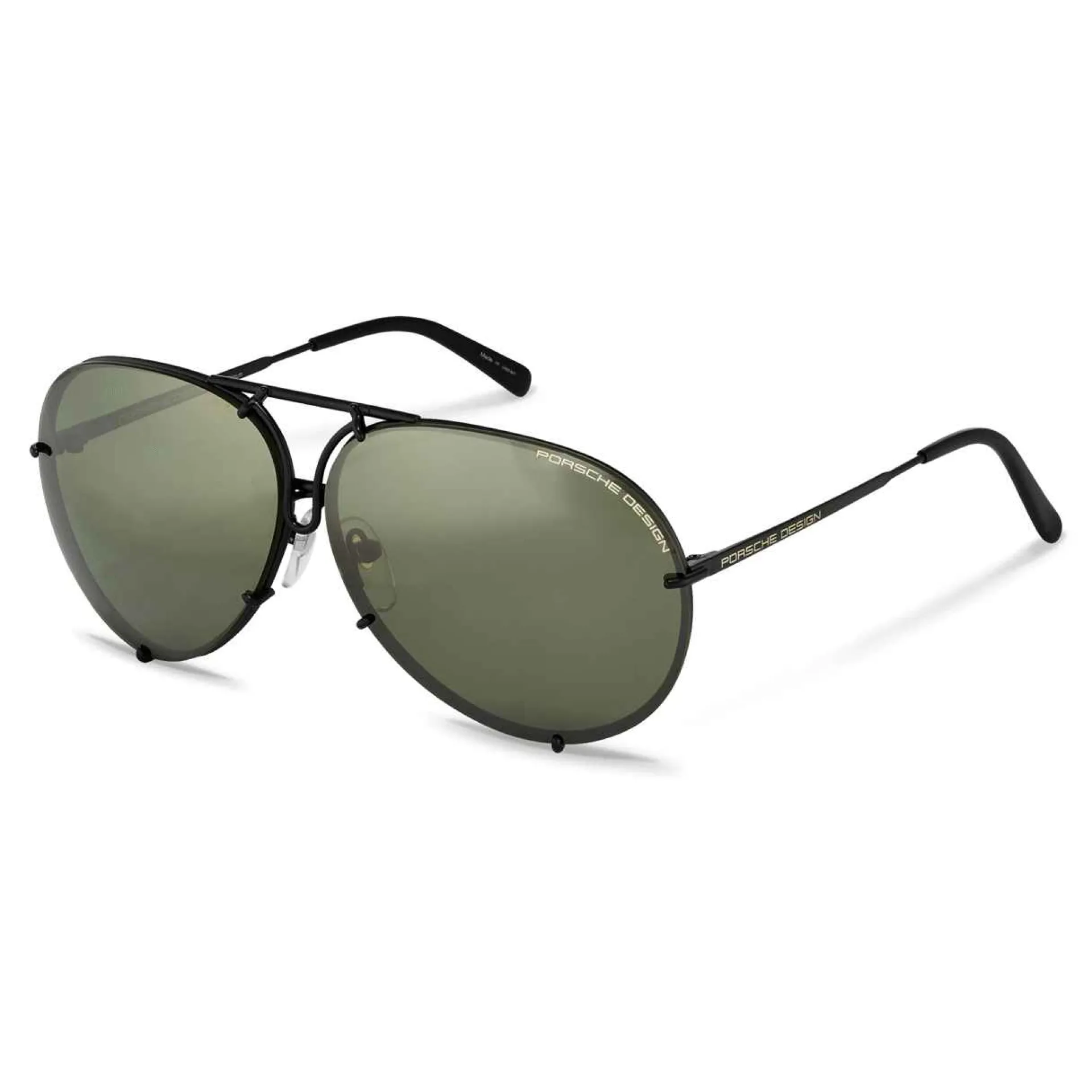 Porsche Design Óculos De Sol P´8478 (Do) Black Matt, Lens Olive Sale