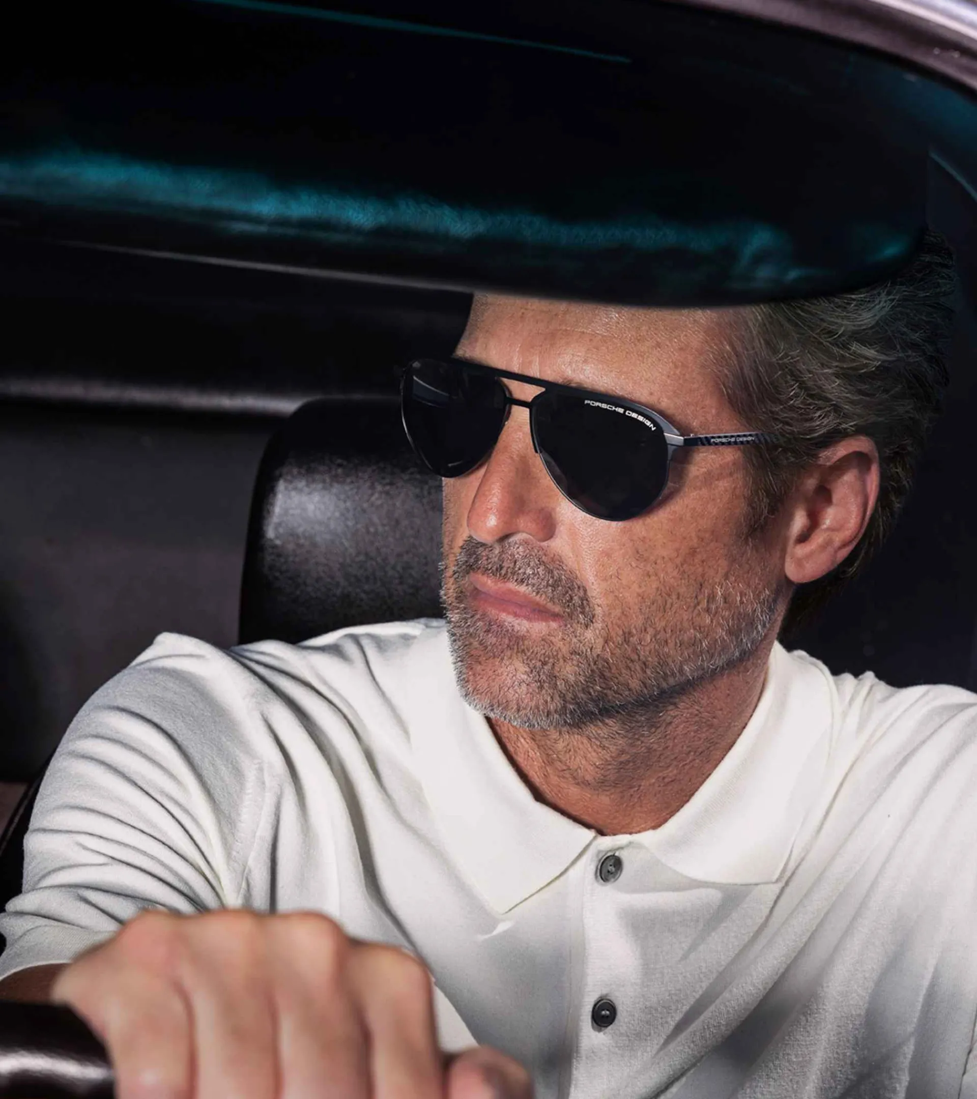 Porsche Design Óculos De Sol P´8965 Patrick Dempsey Ltd. Edition (B) Grey, Black Fashion