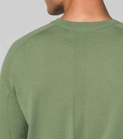 Porsche Design Evoknit® V-Neck Pullover Dusty Green Shop
