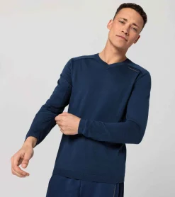 Porsche Design Evoknit® V-Neck Pullover Persian Blue Best