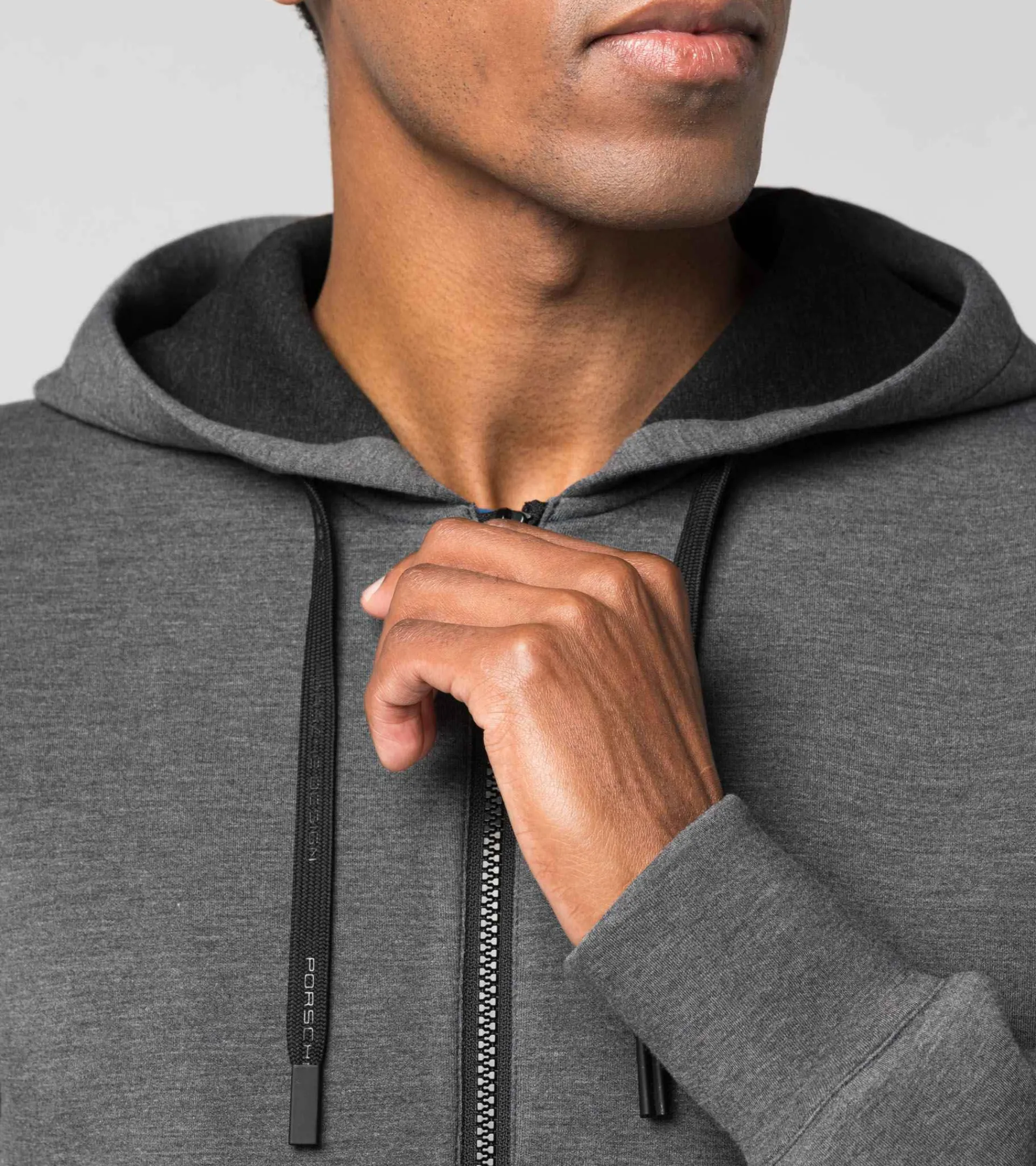 Porsche Design 24H Hooded Casaco De Treino Dark Grey Melange Fashion
