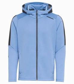 Porsche Design Hooded Sweat Jacket Blissful Blue Clearance