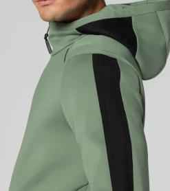 Porsche Design Hooded Sweat Jacket Dusty Green Hot