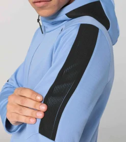 Porsche Design Hooded Sweat Jacket Blissful Blue Cheap