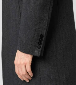 Porsche Design Hybrid Textured Formal Casaco Asphalt Grey Melange Online