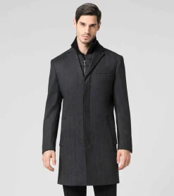 Porsche Design Hybrid Textured Formal Casaco Asphalt Grey Melange Online