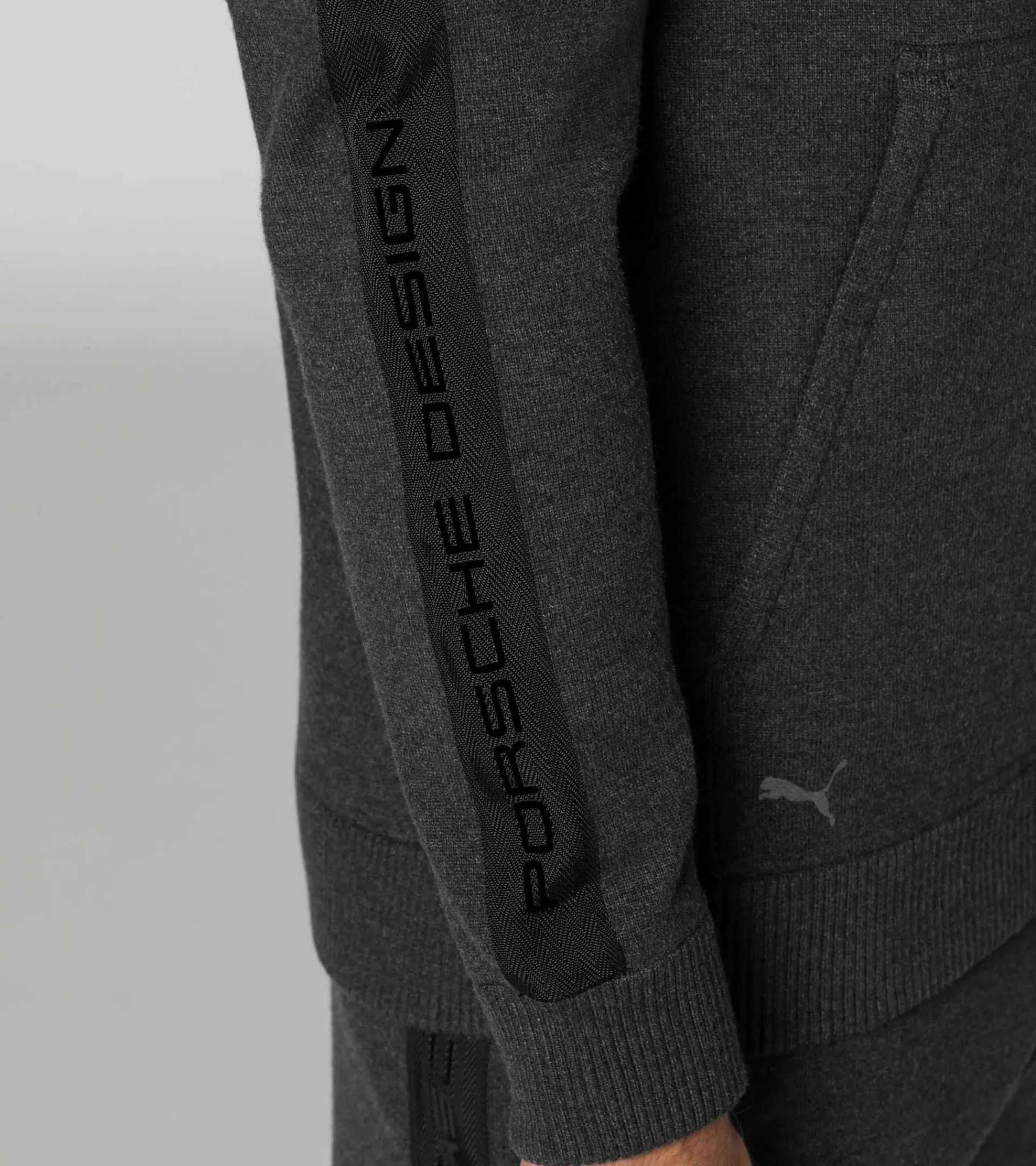 Porsche Design Leisure Fullzip Jacket Asphalt Heather Cheap