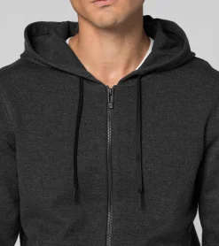Porsche Design Leisure Fullzip Jacket Asphalt Heather Cheap