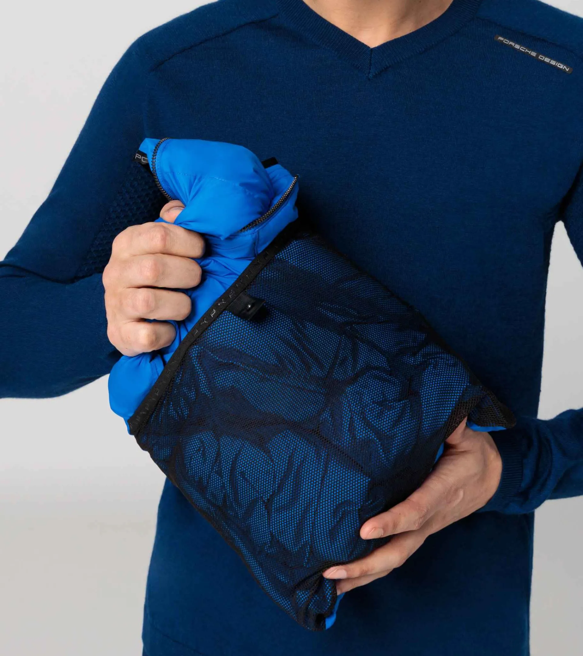 Porsche Design Light Packable Jacket Ultra Blue Clearance