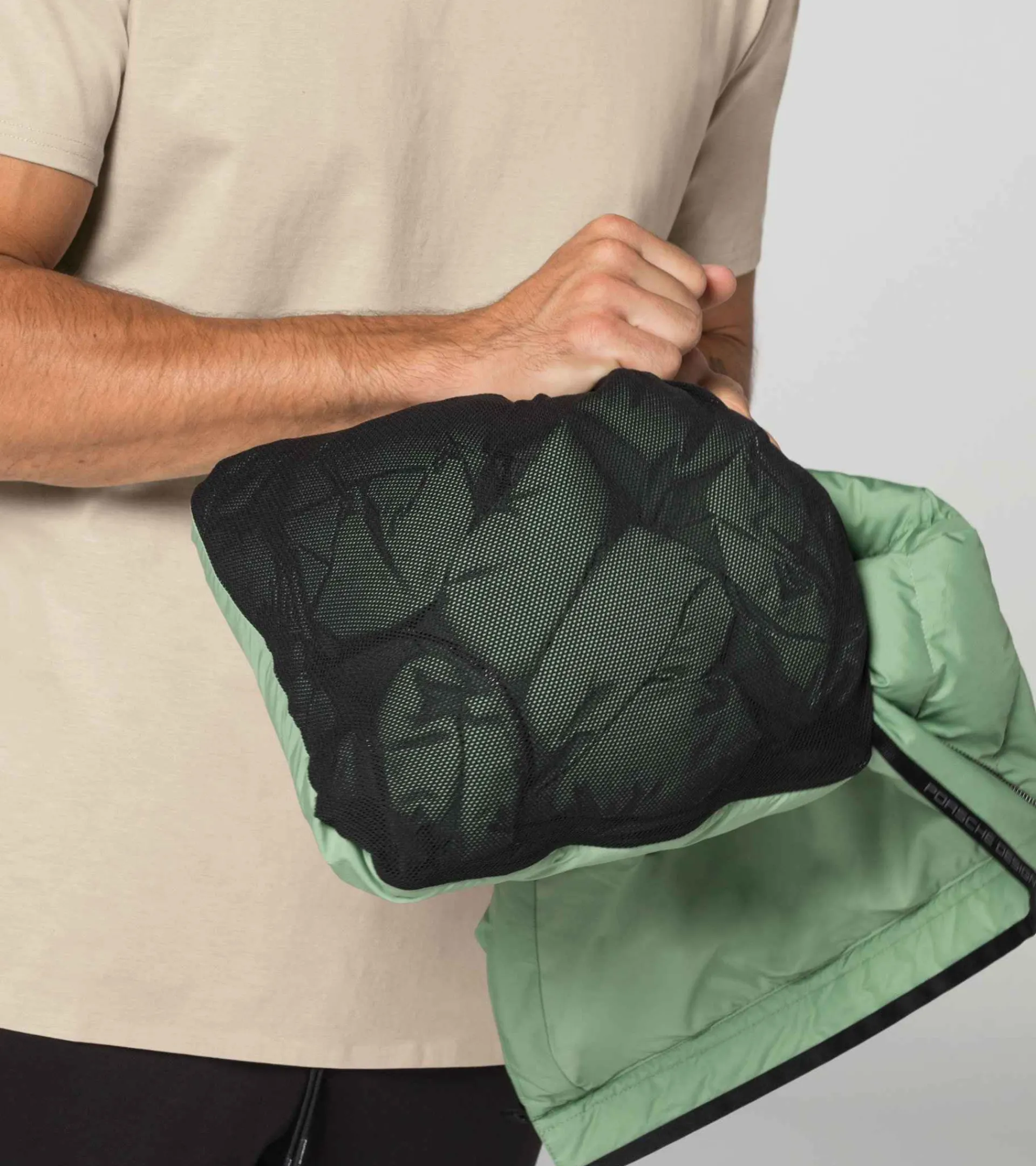 Porsche Design Light Packable Jacket Dusty Green Store