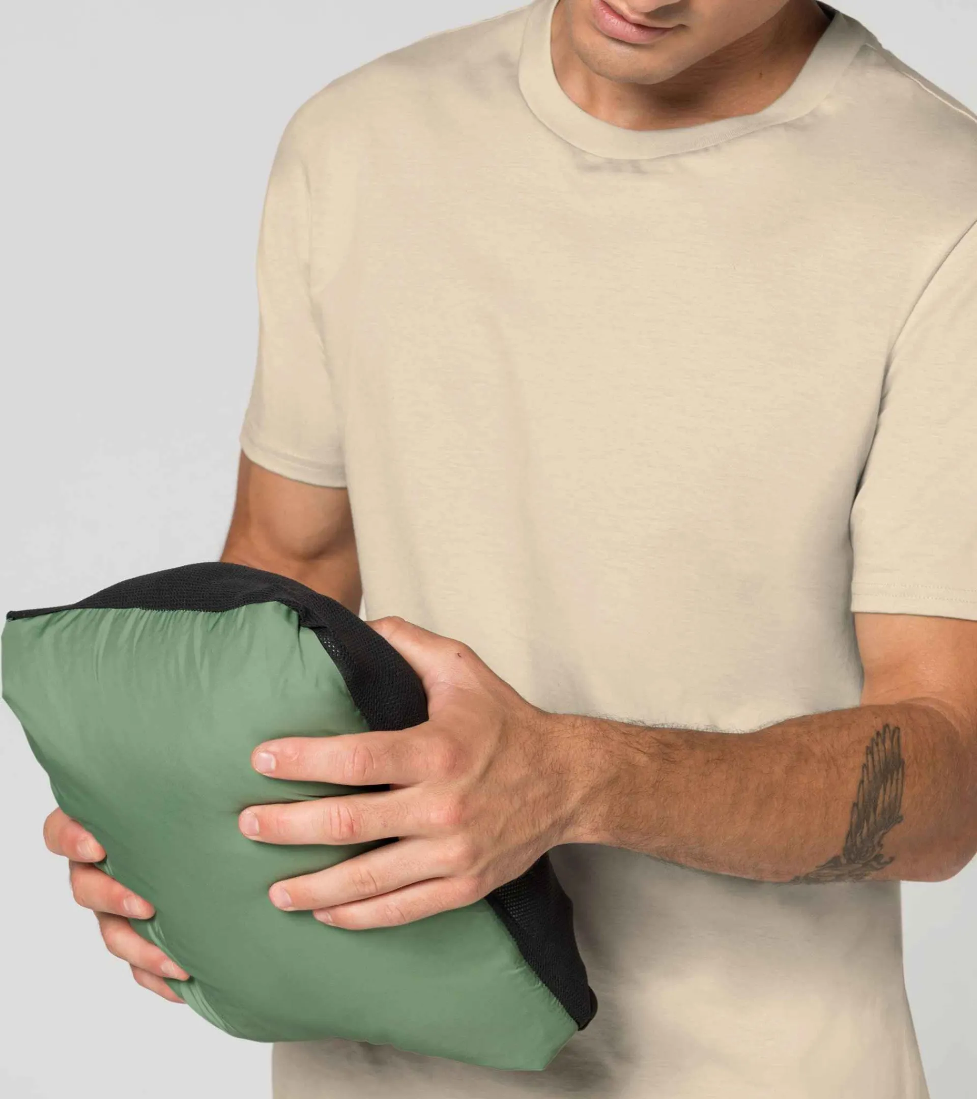 Porsche Design Light Packable Jacket Dusty Green Store