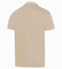 Porsche Design Polo Para Homem Putty Beige Outlet