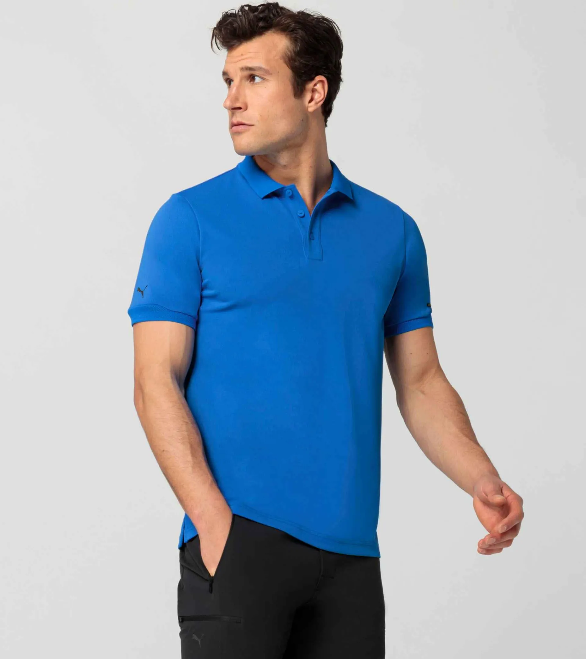 Porsche Design Polo Para Homem Ultra Blue Fashion