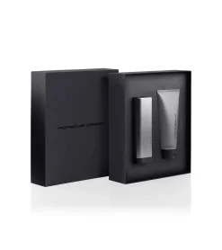 Porsche Design 180 Eau De Toilette & Hair & Body Shampoo Grey Metallic/Black Flash Sale