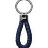 Porsche Design Porta-Chaves Leather Cord Dark Blue Cheap