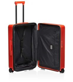 Porsche Design Roadster Hardcase 4W Trolei M Lava Orange New