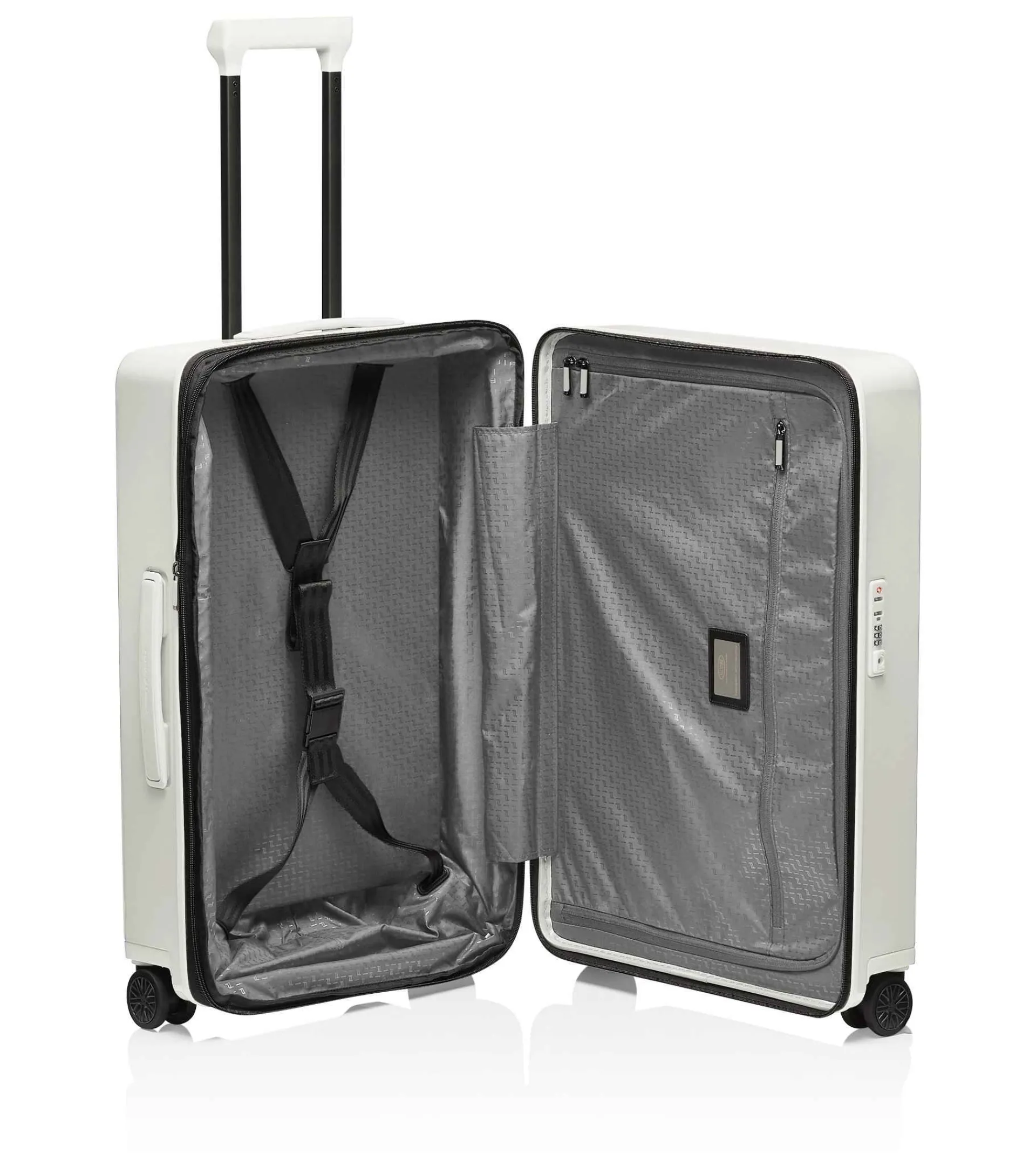 Porsche Design Roadster Hardcase 4W Trolei M White New