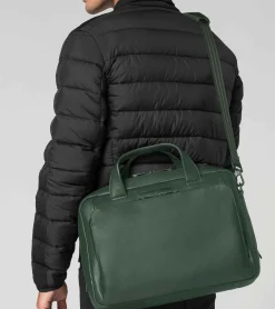 Porsche Design Roadster Leather Briefcase S Cedar Green Clearance