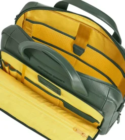Porsche Design Roadster Leather Briefcase S Cedar Green Clearance