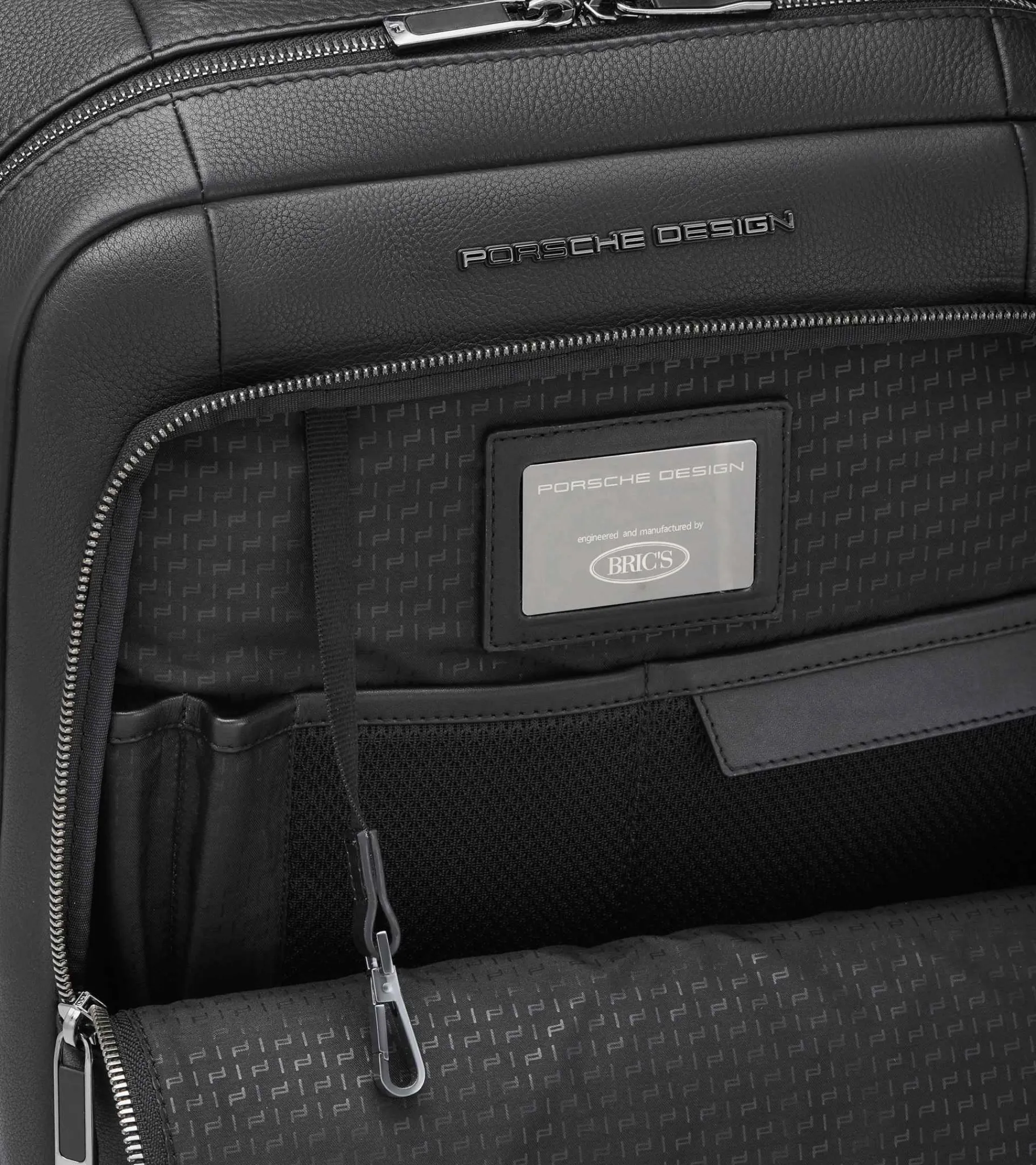Porsche Design Roadster Leather Mochila L Black Cheap