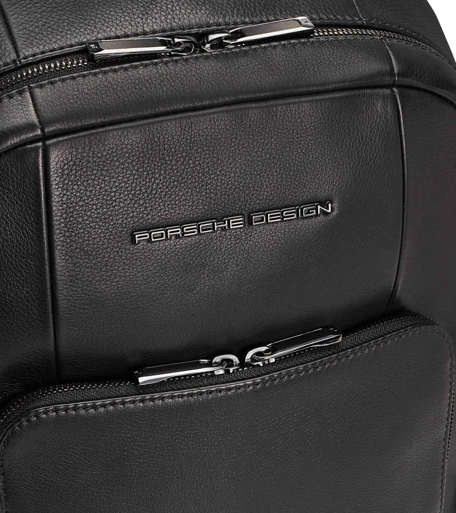 Porsche Design Roadster Leather Mochila M3 Black Shop