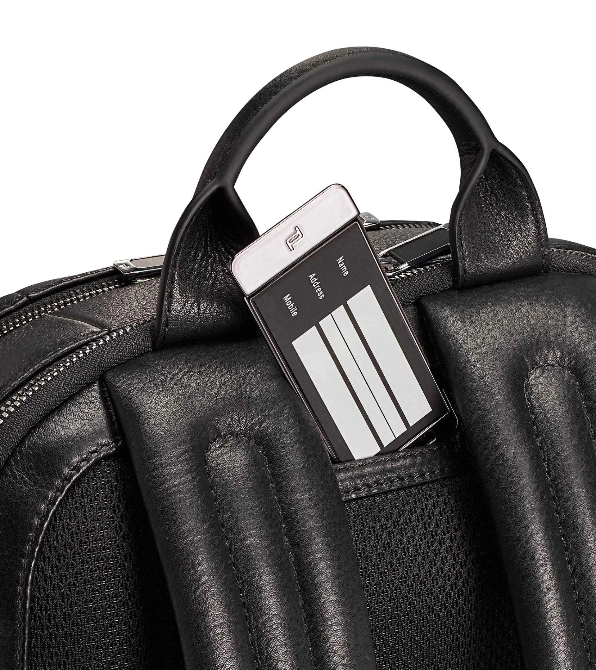 Porsche Design Roadster Leather Mochila M3 Black Shop