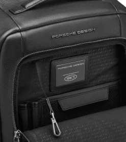 Porsche Design Roadster Leather Mochila M Black Best