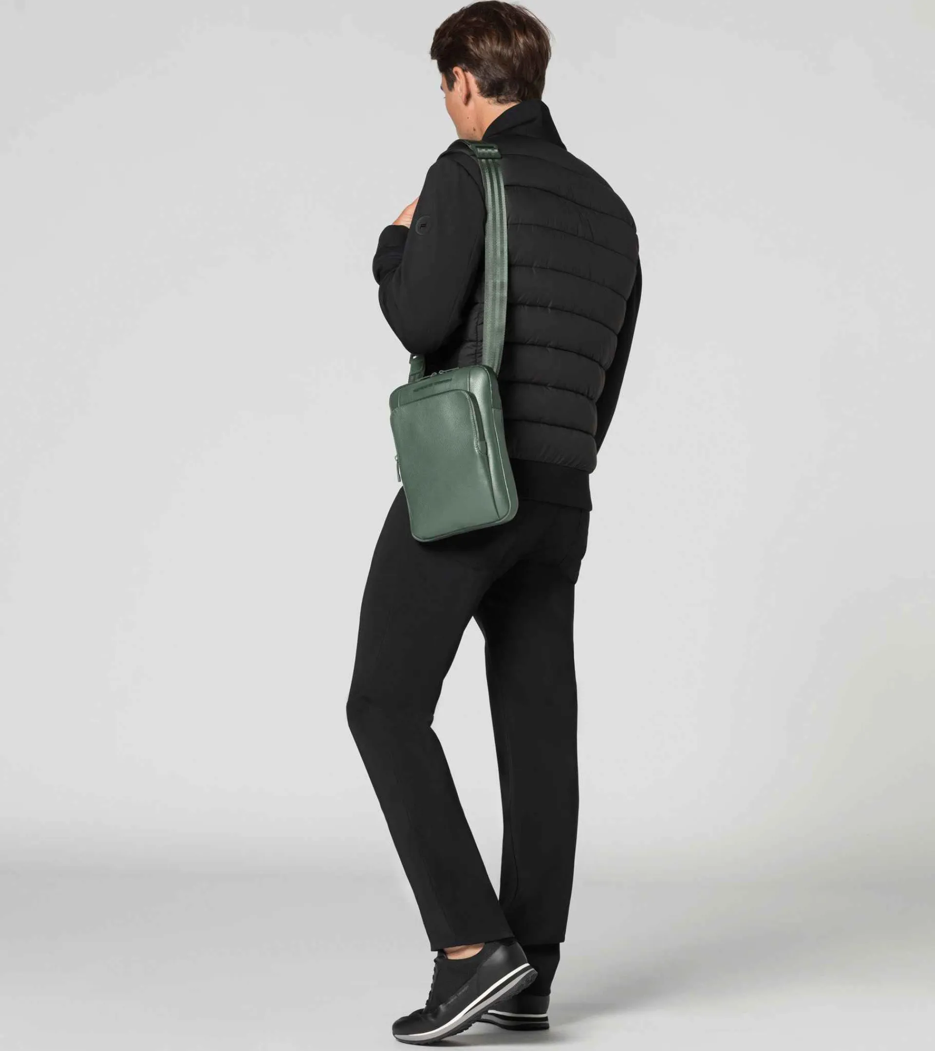 Porsche Design Roadster Leather Shoulderbag S Cedar Green Sale