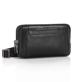 Porsche Design Roadster Leather Travel Pouch Black Sale