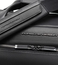 Porsche Design Roadster Leather Weekender Black Cheap