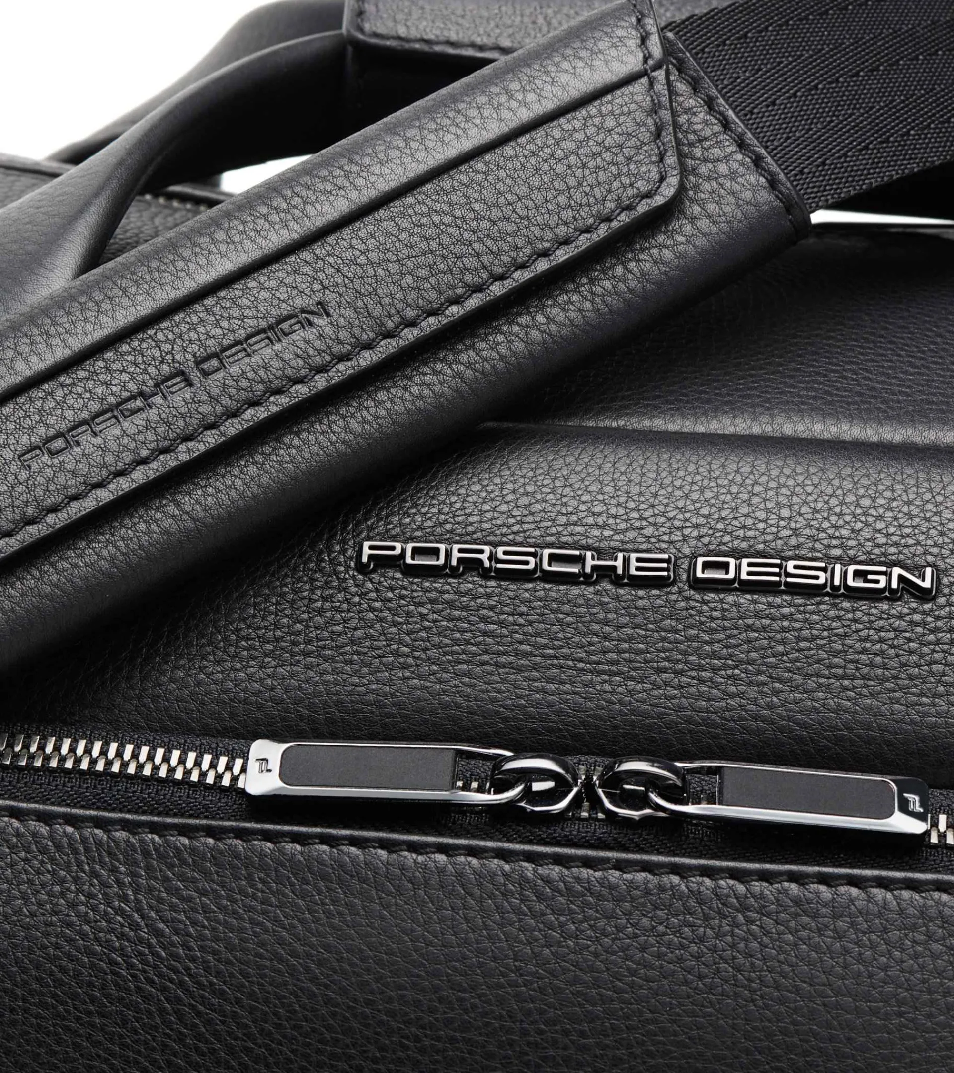 Porsche Design Roadster Leather Weekender Black Cheap