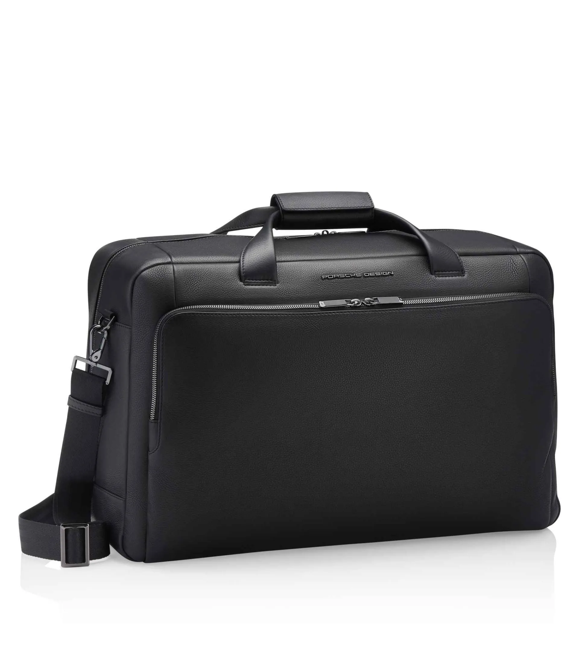 Porsche Design Roadster Leather Weekender Black Cheap