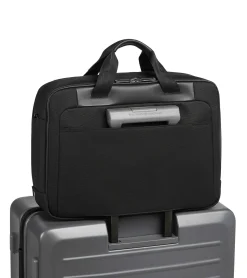 Porsche Design Roadster Nylon Briefcase M Black Shop
