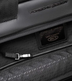 Porsche Design Roadster Nylon Briefcase M Black Shop