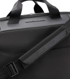 Porsche Design Roadster Nylon Briefcase M Black Shop