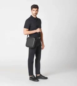 Porsche Design Roadster Nylon Saco A Tiracolo Xs Black Cheap