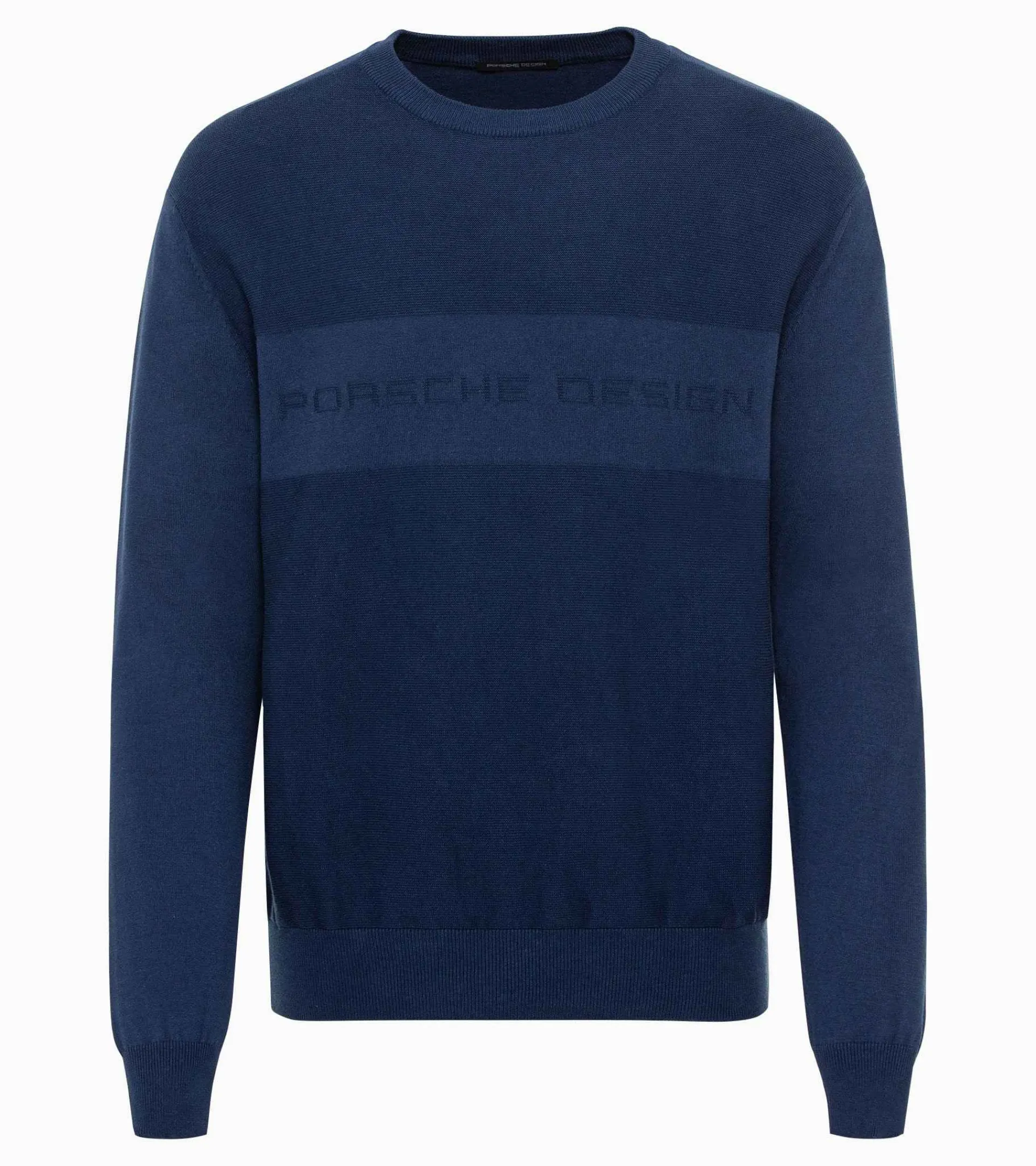 Porsche Design Sueter Com Logotipo Jacquard Blue Depths Outlet