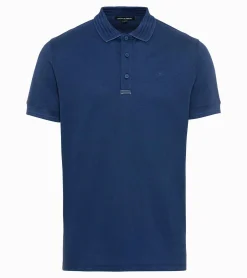 Porsche Design Tecflex Polo Shirt Blue Depths Clearance