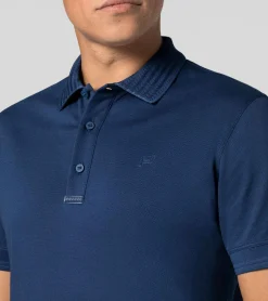 Porsche Design Tecflex Polo Shirt Blue Depths Clearance