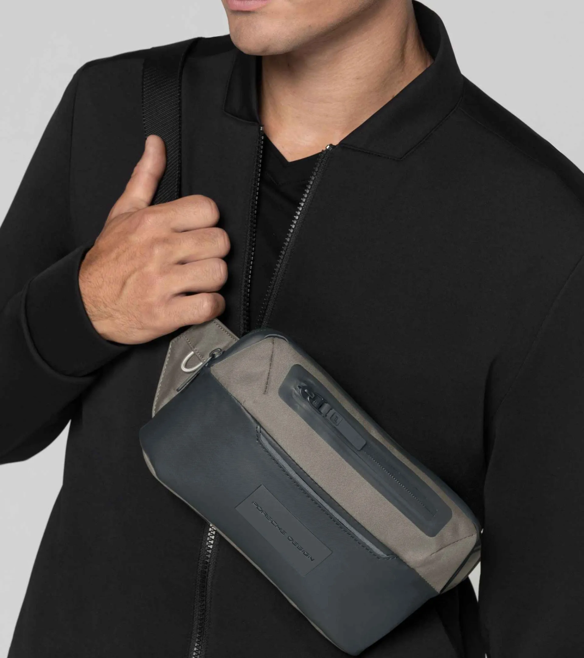 Porsche Design Urban Eco Belt Bag Stone Grey Discount